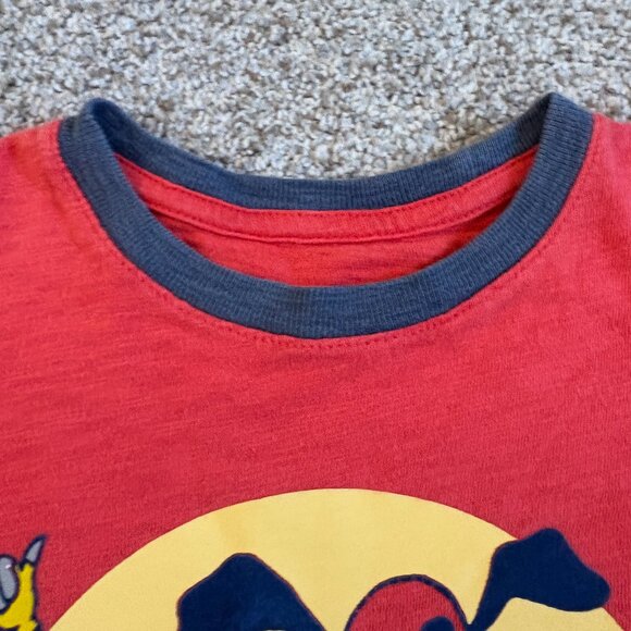 GAP Boys’ Graphic Tee Red Skateboarding Dog Size 5 - Picture 5 of 7
